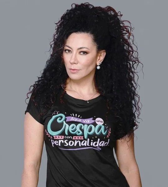 Camiseta - Aquí va una crespa con personalidad